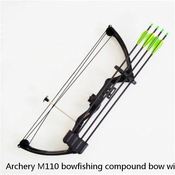 Archery M110 bowfishing compound bow with fishing kits reel set for outdoors adventure
