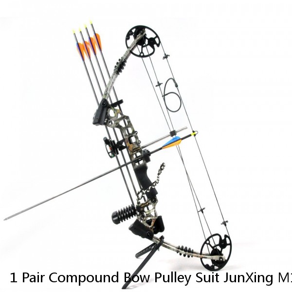 1 Pair Compound Bow Pulley Suit JunXing M183/M120/M106/M122 for Archery Hunting