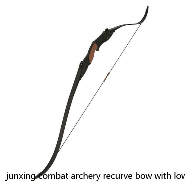 junxing combat archery recurve bow with low draw weight and metal riser F155