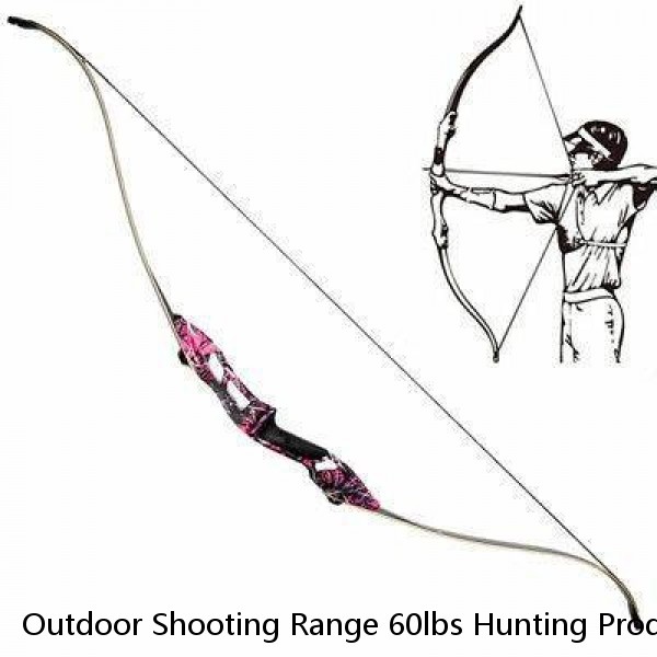 Outdoor Shooting Range 60lbs Hunting Products Metal Archery ILF Recurve Bow for Sale