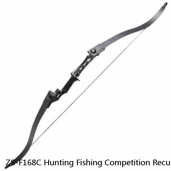ZS-F168C Hunting Fishing Competition Recurve Bow for shooting 180-36lbs Wooden Riser Laminated Limbs Factory Price