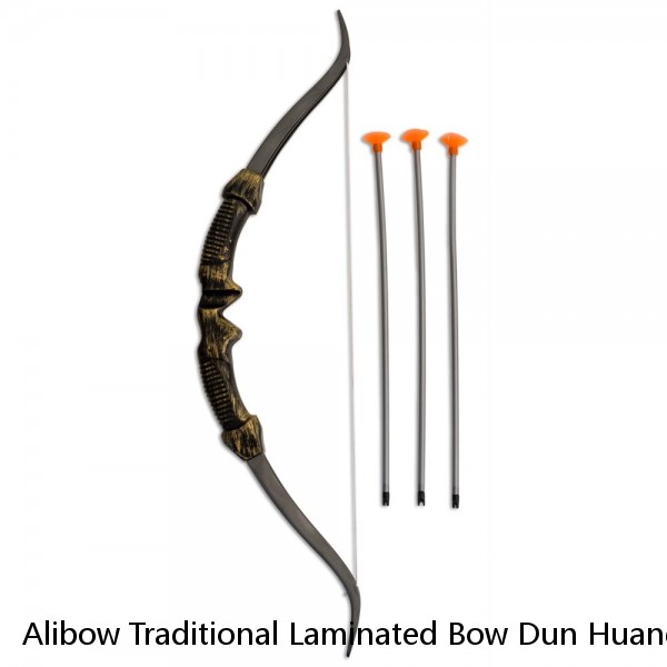 Alibow Traditional Laminated Bow Dun Huang Take Down Bow Recurve Bow for Professional Archery Shooting Competition Accurately