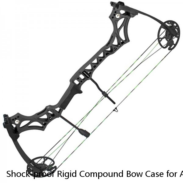 Shock-proof Rigid Compound Bow Case for Archery Hunting Bow & Arrow Storage