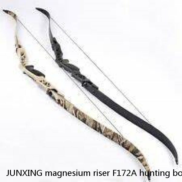 JUNXING magnesium riser F172A hunting bow traditional bow metal riser long bow 60lbs