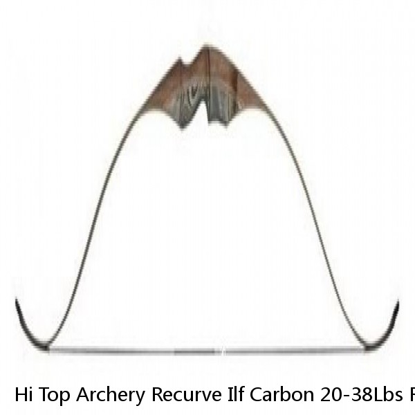 Hi Top Archery Recurve Ilf Carbon 20-38Lbs Recurve Bow Ready To Ship Traditional Archery Bow