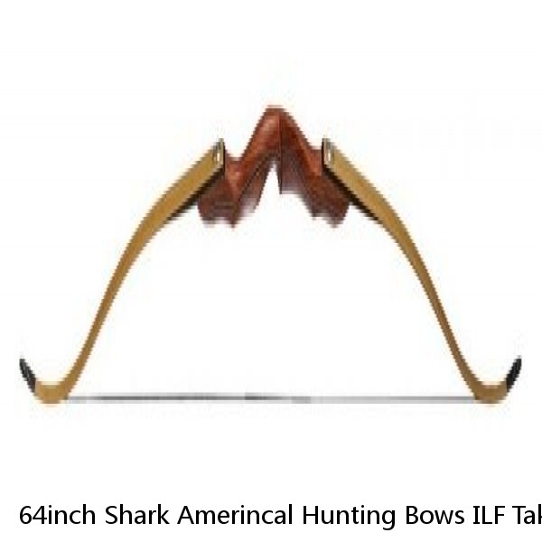 64inch Shark Amerincal Hunting Bows ILF Takedown Laminated Recurve Bow