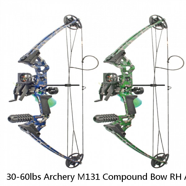 30-60lbs Archery M131 Compound Bow RH Arrow Kit Fishing Hunting Shooting Outdoor