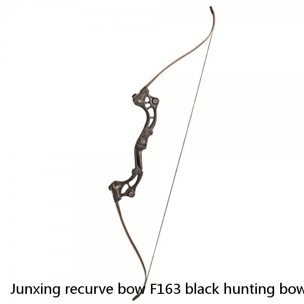 Junxing recurve bow F163 black hunting bow for sale