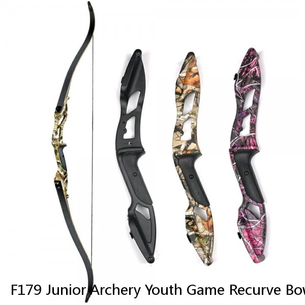 F179 Junior Archery Youth Game Recurve Bow for Kids Practising
