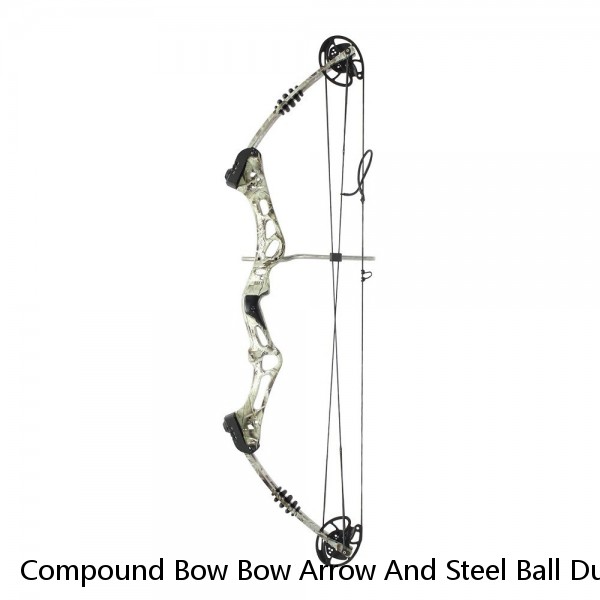 Compound Bow Bow Arrow And Steel Ball Dual Use Archery Hunting Left Handed 60 LBS M109e Archery Steel Ball Compound Bow