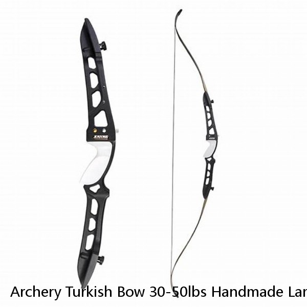 Archery Turkish Bow 30-50lbs Handmade Laminated Traditional Short Turkish Bow Recurve Archery Bow
