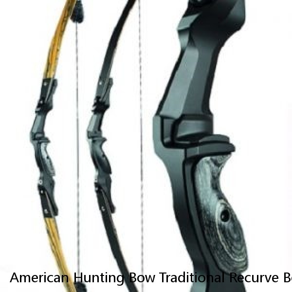 American Hunting Bow Traditional Recurve Bow Arrow Outdoor Shooting Equipment Adult Hunting Equipment Recurve bow