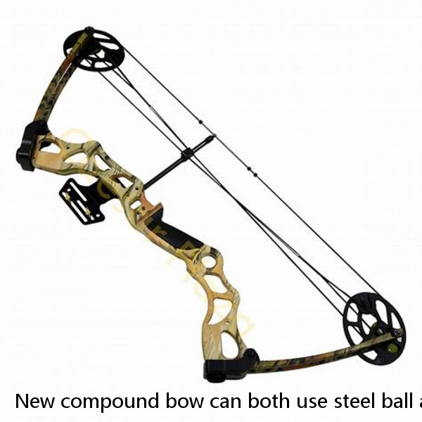 New compound bow can both use steel ball and arrows M109E Junxing archery china wholesale