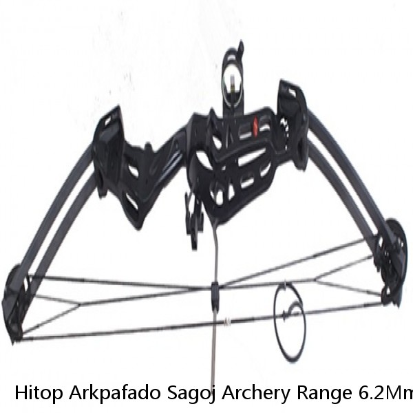 Hitop Arkpafado Sagoj Archery Range 6.2Mm Arrows Spine 300 Arrows Archery Carbon Fiber Arrows With Feathers