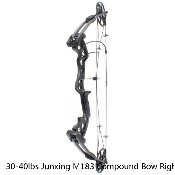 30-40lbs Junxing M183 Compound Bow Right Hand Adjustable Hunting Archery 35" Set